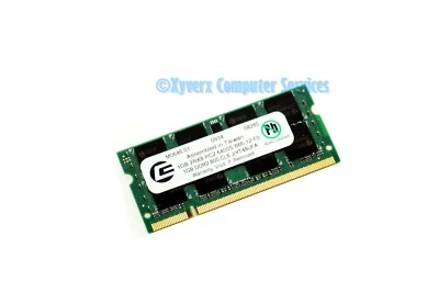 JIYT48UFA GENUINE CENTON MEMORY LAPTOP 1GB 2RX8 PC2-6400S-666-12-F0 DDR2 (CA64) - Image 1 of 2