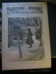 Harpers Weekly Magazine December 2 1899 Thanksgiving in the Olden Time 64 - Picture 1 of 1