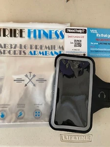 Tribe Fitness AB37-LG Premium Sports Armband Black - Photo 1 sur 1
