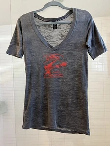 Vintage Antone’s Austin Texas Home Of The Blues V neck Shirt Women’s Size Medium - Picture 1 of 3