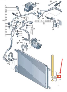 VW TIGUAN Compresor De Aire Acondicionado 5Q0298403F Nuevo Original - Picture 1 of 1