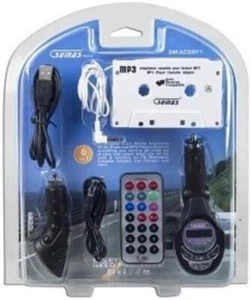 Sumas SM-AC6BY1 6-in-1 Accessory Kit for MP3/iPod w/Cassette Adapter, USB Charge - Picture 1 of 2