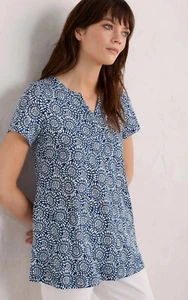 SEASALT CORNWALL  Damen Shirt-Sommer-RISSO-Bluse Uk 8 34  EU 36 - Bild 1 von 3