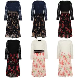Maxi abito per ragazze paillettes maniche lunghe vacanze abaya top party islamico - Foto 1 di 12