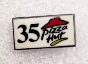 Pizza Hut Restaurants 35 Years of Service Fast Food Employee Pin NOS New - Picture 1 of 5
