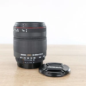 Sigma 28-300mm f/3.5-6.3 DG Macro Lens For DSLR's F&R Lens Cap Tested Working - Picture 1 of 9