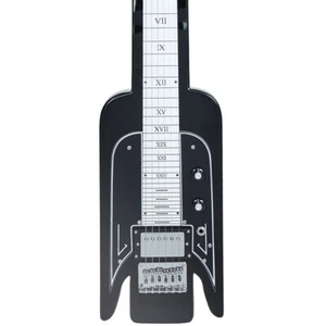 Airline Guitars Lap Steel - Black - Vintage National -inspired Tribute Model NEW - Picture 1 of 8