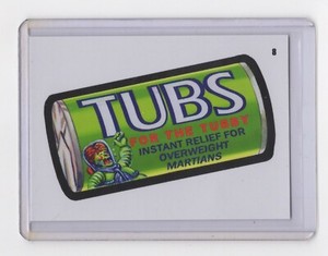 2020 Topps Mars Attacks Attacky Packages Series 3 * TUBS * RED #8