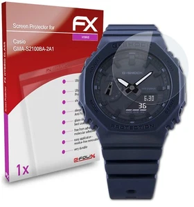 atFoliX Szkło ochronne do Casio GMA-S2100BA-2A1 9H Szkło hybrydowe - Zdjęcie 1 z 8