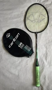 Carlton CR Series 520 Badminton Racket Racquet Green Black With Protective Case - Picture 1 of 15
