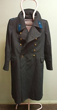 Original Soviet Air Force Major Overcoat USSR Officer Military Jacket Shinel