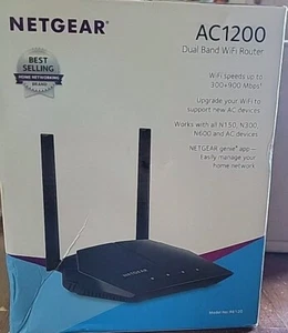 NETGEAR AC1200 Dual Band WiFi Router Model R6120 - Picture 1 of 4