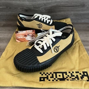 Vans Taka Hayashi Th Authentic One Suede Antique Gold Black Size 8 Women's NWOB - Picture 1 of 12
