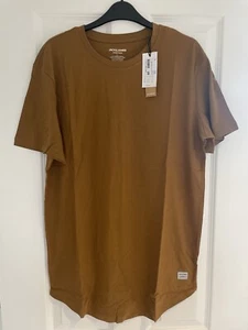 Jack & Jones Organic Cotton Noa T-Shirt Size LARGE - Picture 1 of 9