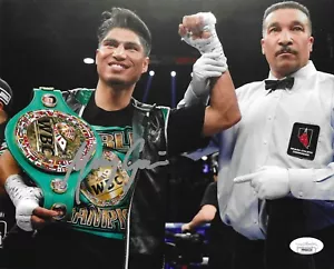 Foto autografata 8x10 Mikey Garcia JSA COA WBC MMA Light titolo campione firmata - Foto 1 di 2