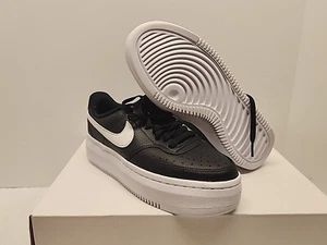 *NEW* Women Nike Court Vision Alta LTR Black/White  (DM0113 002 ), Sz 8.5 - Picture 1 of 8