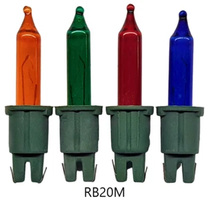 Premier RB20M 4 x Spare Multi Coloured Christmas Fairy Lights Bulb Loose - Picture 1 of 3