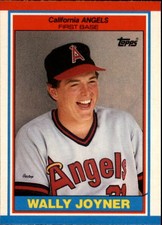1989 Topps UK Minis Baseball Card #46 Wally Joyner
