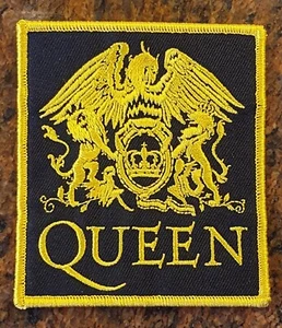 Queen Crest Officially Licensed Standard Patch 10cm x 9cm Classic FREE P&P - Picture 1 of 1