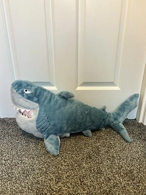Rare Disney Finding Nemo Plush XL Bruce Shark Puppet Soft Toy Large RARE - Image 1 of 3