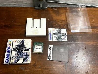 Metal Gear Solid (Game Boy Color GBC) Complete in Box CIB  - Image 1 of 4