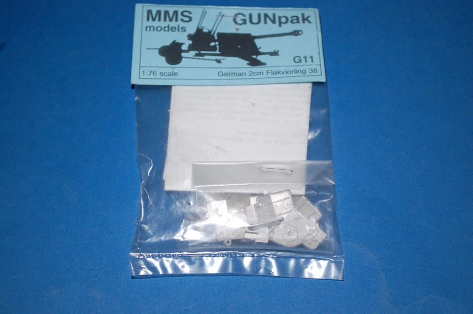 MMS Models G11 – German 2cm Flakwierling 38 scala 1/76  - Immagine 1 di 1