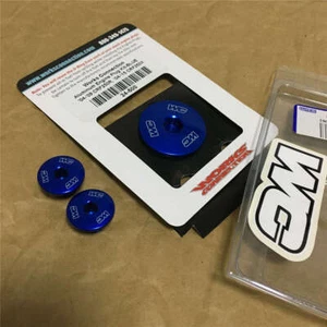 Aluminum Engine Plugs Hole Cover WC # 24-500 fit Honda CRF250X CRF250R Blue - Picture 1 of 1