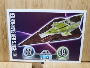 Star Wars๐2010 Topps Force Attax KIT FISTO'S JEDI STARFIGHT #50 Trading Card ๐ - Picture 1 of 1