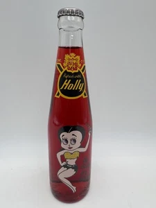 RARE Vintage HOLLY BEVERAGE Soda Glass Bottle BETTY BOOP Look-Alike - Picture 1 of 11