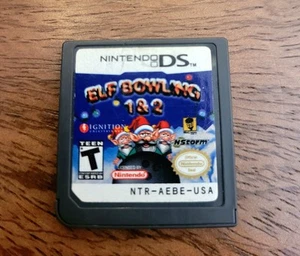 Elf Bowling 1 and 2 (Nintendo DS, 2004) - Picture 1 of 2