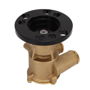 Crank Mounted Sea Raw Water Pump F 6B 9 1‑1/4in Inlet Outlet 1‑15/16in Depth REL - Picture 1 of 22