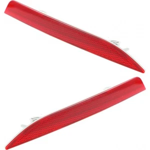 For Ford Taurus Rear Reflector 2013-2019 Pair Passenger and Driver Side - Picture 1 of 5