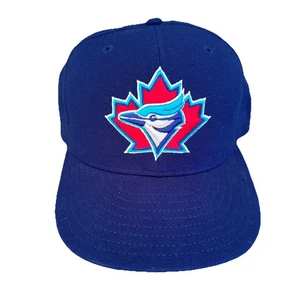 VTG Toronto Blue Jays Fitted Size 7 3/8 New Era 5950 Wool 90s - Picture 1 of 4