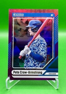 2024 Donruss Baseball Pete Crow-Armstrong Purple/99 - Picture 1 of 3