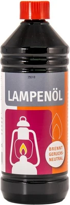 MEYER-CHEMIE Meyer Lampenöl Parafinöl für Sturmlaterne Feuerhand Petroleum-Lampe 1 Liter