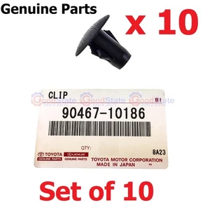 Genuine LandCruiser VDJ79 VDJ78 VDJ76 UZJ100 Front Fender Apron Seal Clip x10 - Picture 1 of 4