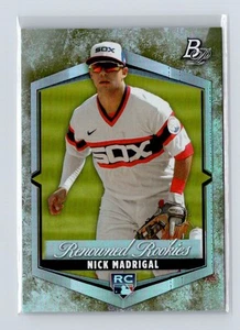 2021 Bowman Platinum Renowned Rookies #RR-6 Nick Madrigal Chicago White Sox - Picture 1 of 2