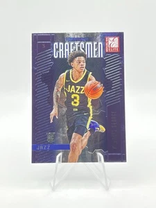 2023-24 Donruss Elite Keyonte George Craftsmen Foil Insert SP Rookie #19 Jazz RC - Bild 1 von 2