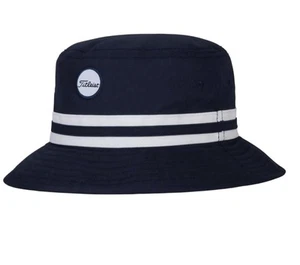Titleist Montauk Bucket Golf Hat M/L Navy White - Picture 1 of 5