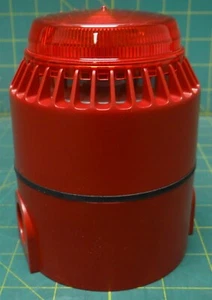 Montaje de pared Eaton Red Sounder Beacon 529-4474 18-28V DC 35-70mA 0,5-2OW RoHS X - Imagen 1 de 7