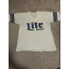 Vintage 80s Light Beer T-Shirt Size XL Made In USA Single Stitch
