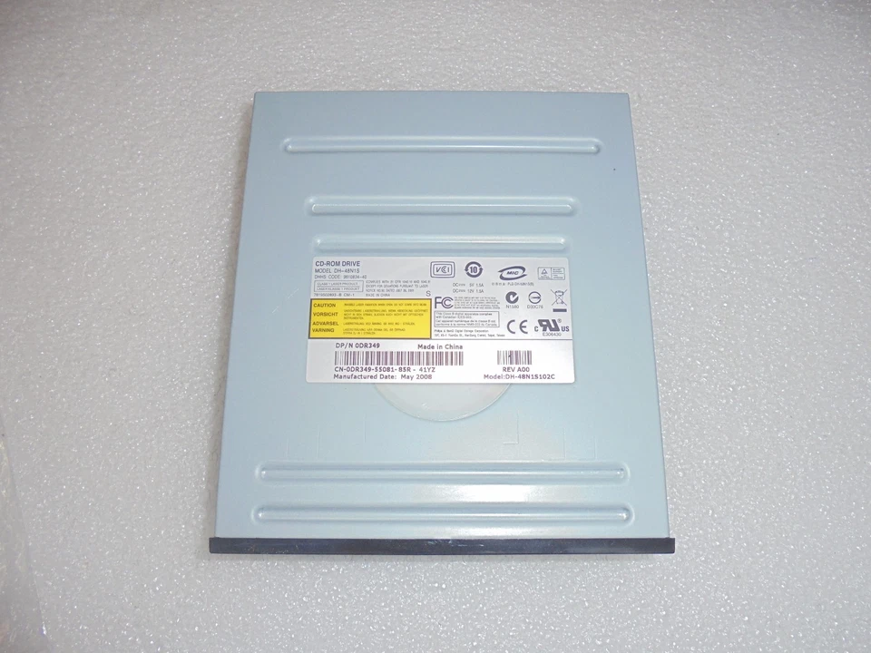 Genuine Dell 48x 5.25" CD-ROM CD-R Desktop SATA Optical Drive 0DR349 DR349 - Image 1 of 1