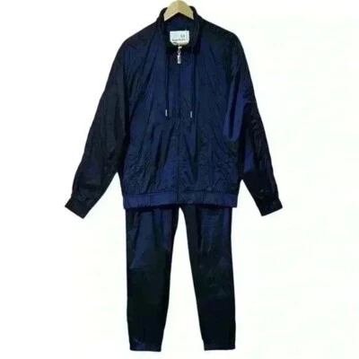 Sergio Tacchini Iridescent Tracksuit Men’s Small Maritime Blue Activewear NWT - Image 1 of 4