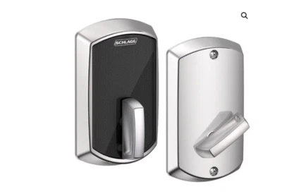 Schlage Control Smart Deadbolt with Greenwich Trim - bright Chrom (BE467F GRW... - Image 1 of 4