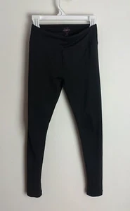 Justice Girls EDF Solid Black Leggings Full Length Stretchy Size S (7/8) - Picture 1 of 3