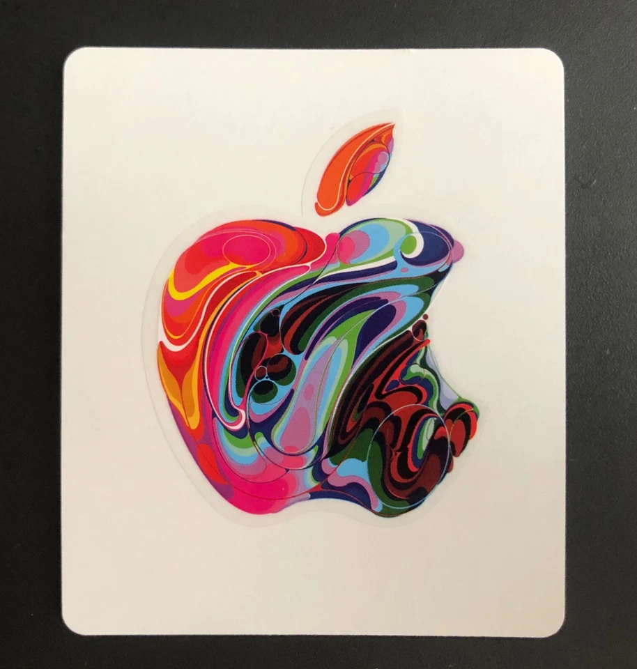 ADESIVO APPLE MELA CM. 7x6 - STICKERS DECALS IPHONE EDIZIONE ANNO 2023 (2) - Immagine 1 di 1