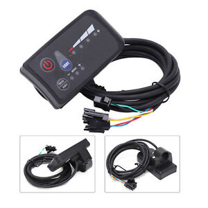 New 24V Electric Bike Control Panel LED Power Display 810 Instrument LCD F