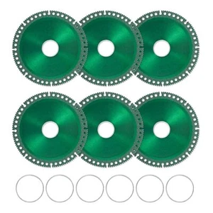 6Pcs Cutting Disc for Grinder, 4in/10cm Diameter Indestructible Disk Composite M - Picture 1 of 6