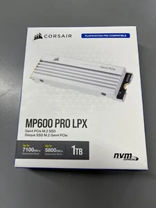Corsair 1TB MP600 PRO LPX M.2 2280 PCIe Gen4 x4 NVMe 1.4 3D TLC Internal SSD - Afbeelding 1 van 6