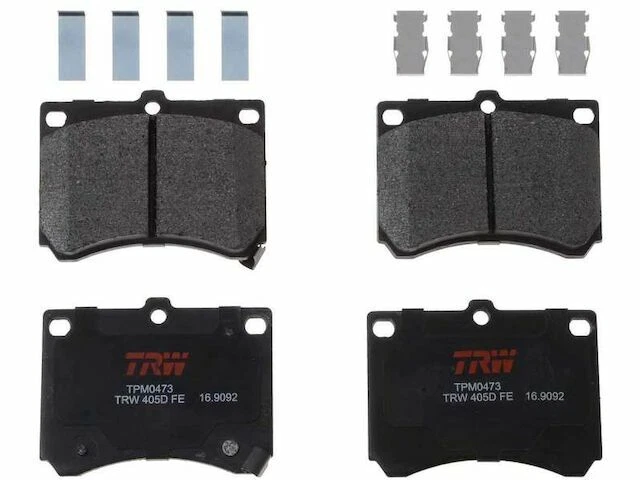 Juego de pastillas de freno delanteras TRW Premium metálicas para Mercury Tracer 1991-1999 32ZGRS Foto 1 de 1